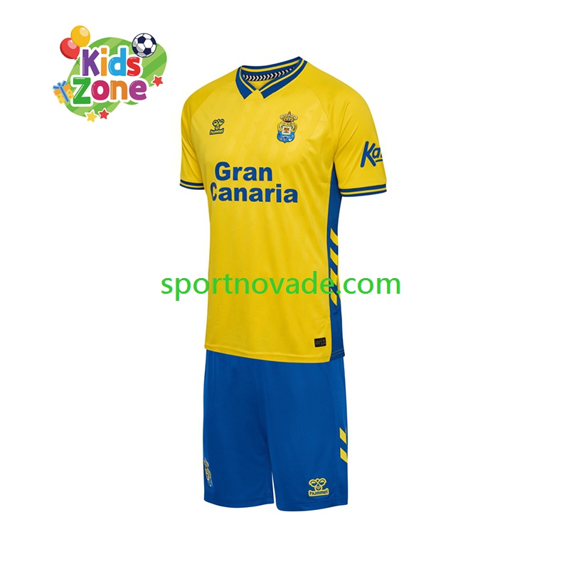 Las Palmas Heim Trikot Kinder Kurzarm 2025-2026