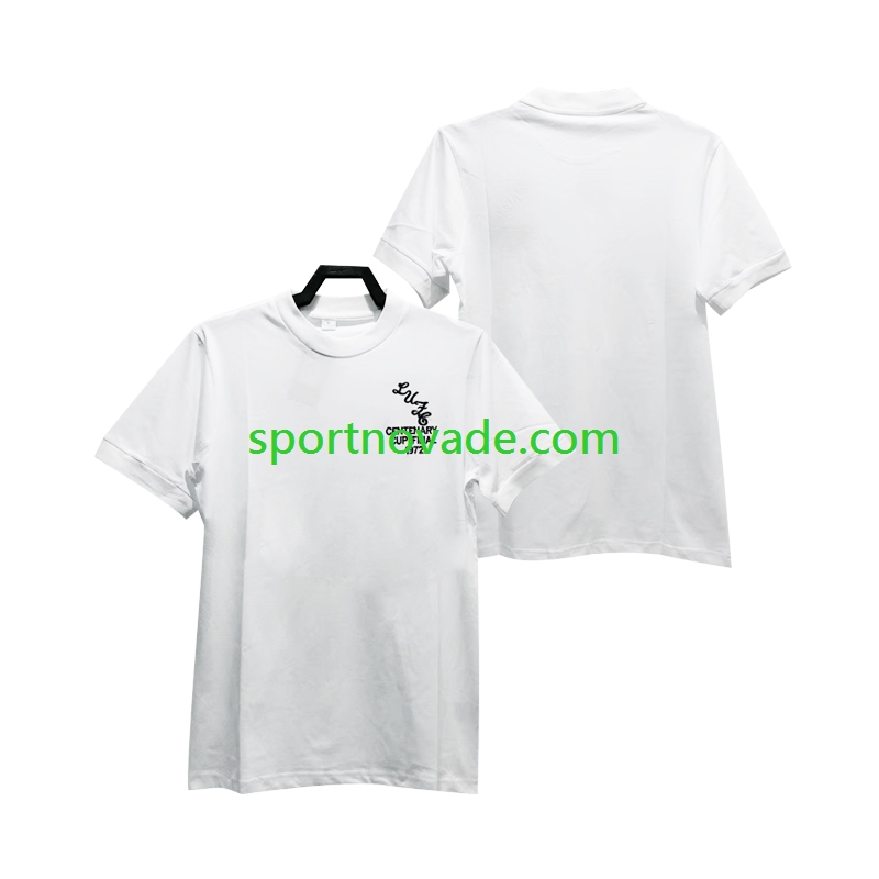 Leeds United 1972 Retro Heim Trikot Herren Kurzarm