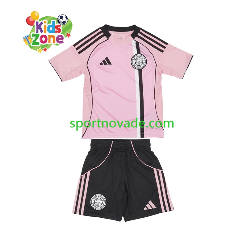 Leicester City Dritt Trikot Kinder Kurzarm 2025-2026