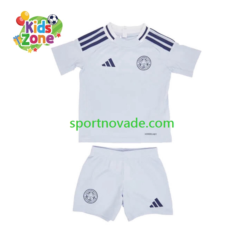 Leicester City Dritt Trikot Kinder Kurzarm 2024-2025