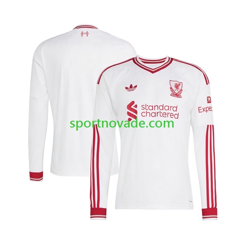Liverpool Auswärts Trikot Herren Langarm 2026-2027