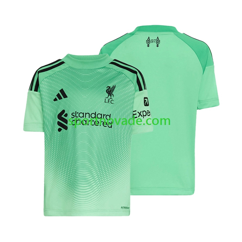 Liverpool Torwart Heim Trikot Herren Kurzarm 2025-2026