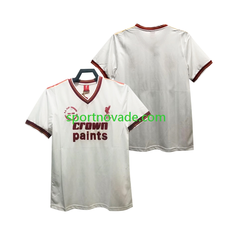 Liverpool Retro Auswärts Trikot Herren Kurzarm 1985 1986