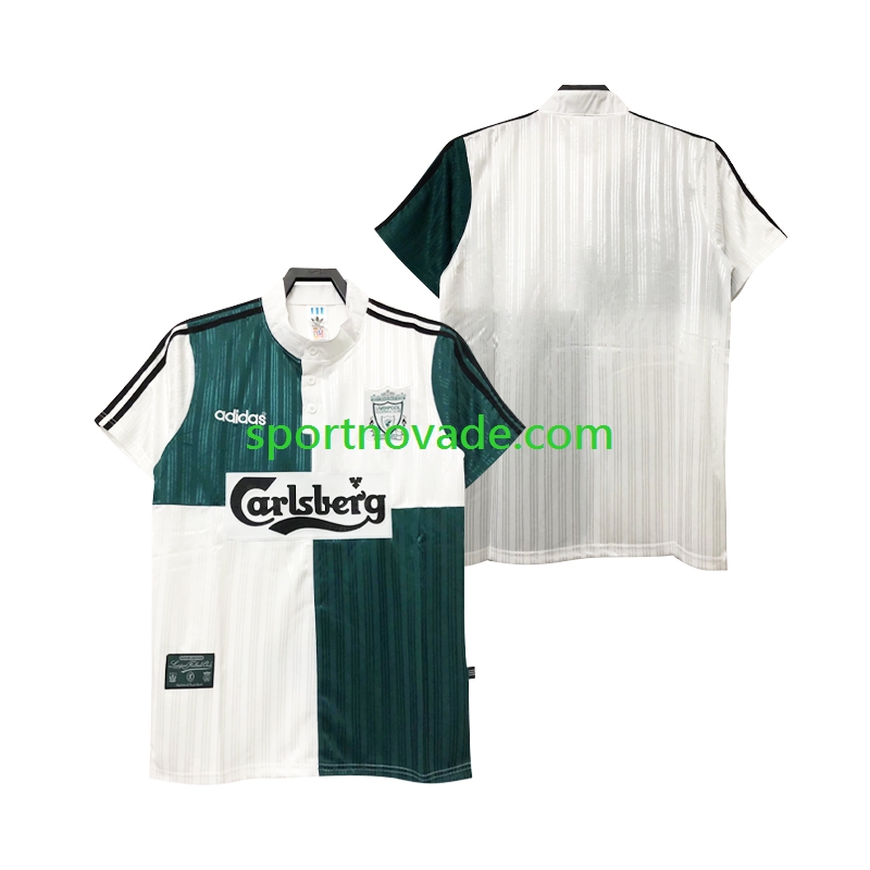 Liverpool Retro Auswärts Trikot Herren Kurzarm 1995 1996