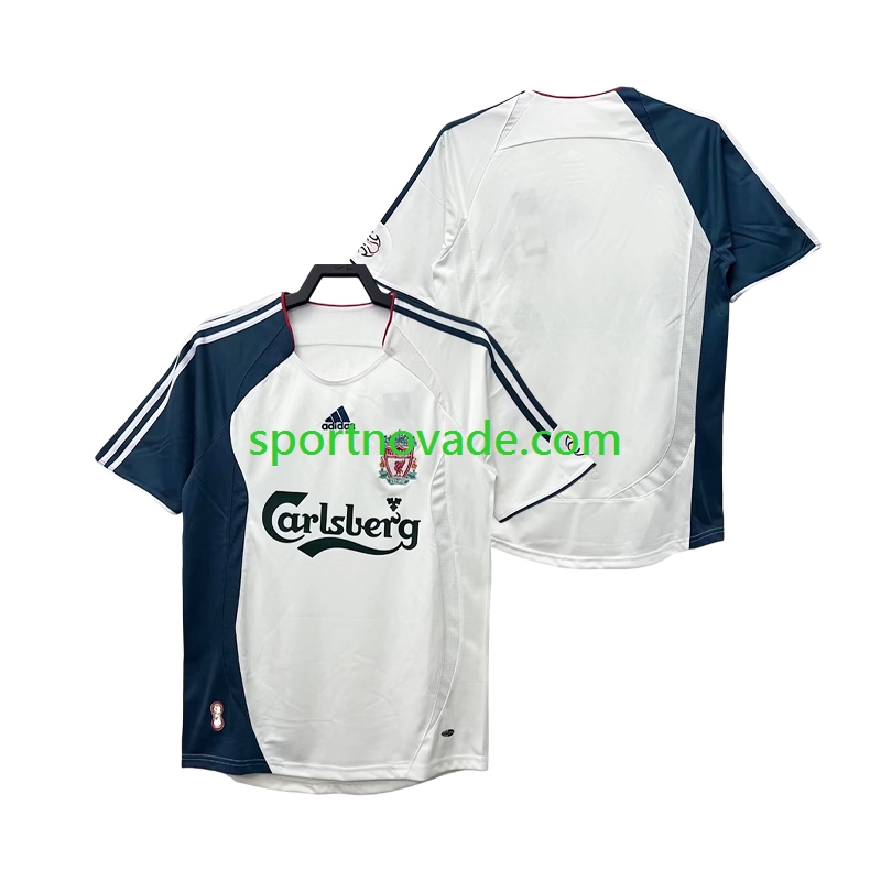 Liverpool Retro Auswärts Trikot Herren Kurzarm 2006 2008
