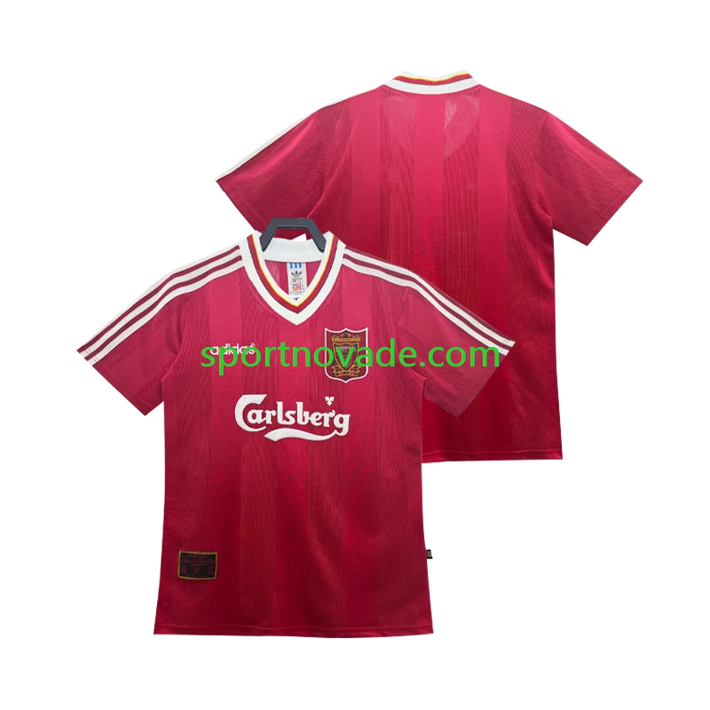 Liverpool Retro Heim Trikot Herren Kurzarm 1995 1996