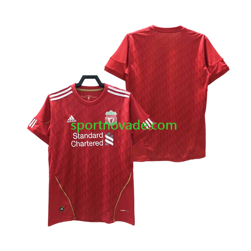 Liverpool Retro Heim Trikot Herren Kurzarm 2010 2012