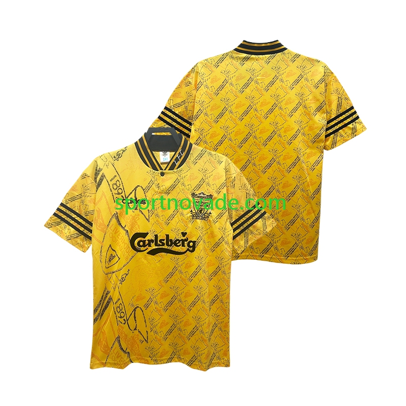 Liverpool Retro Dritt Trikot Herren Kurzarm 1994 1996