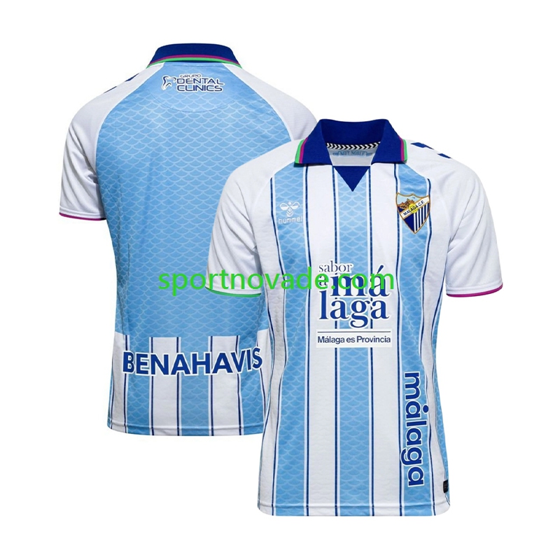 Málaga CF Heim Trikot Herren Kurzarm 2026-2027