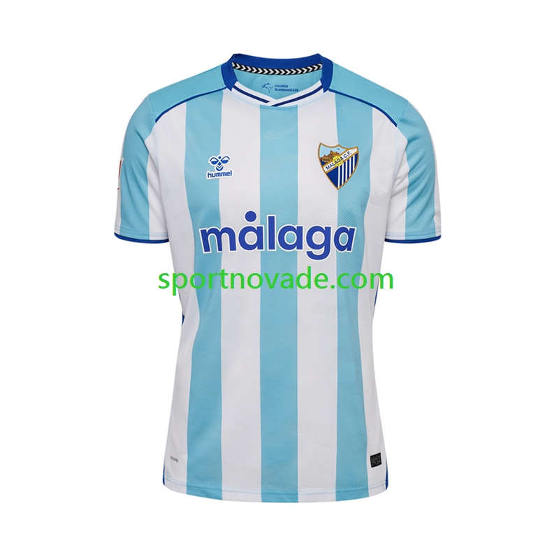 Málaga CF Heim Trikot Herren Kurzarm 2025-2026