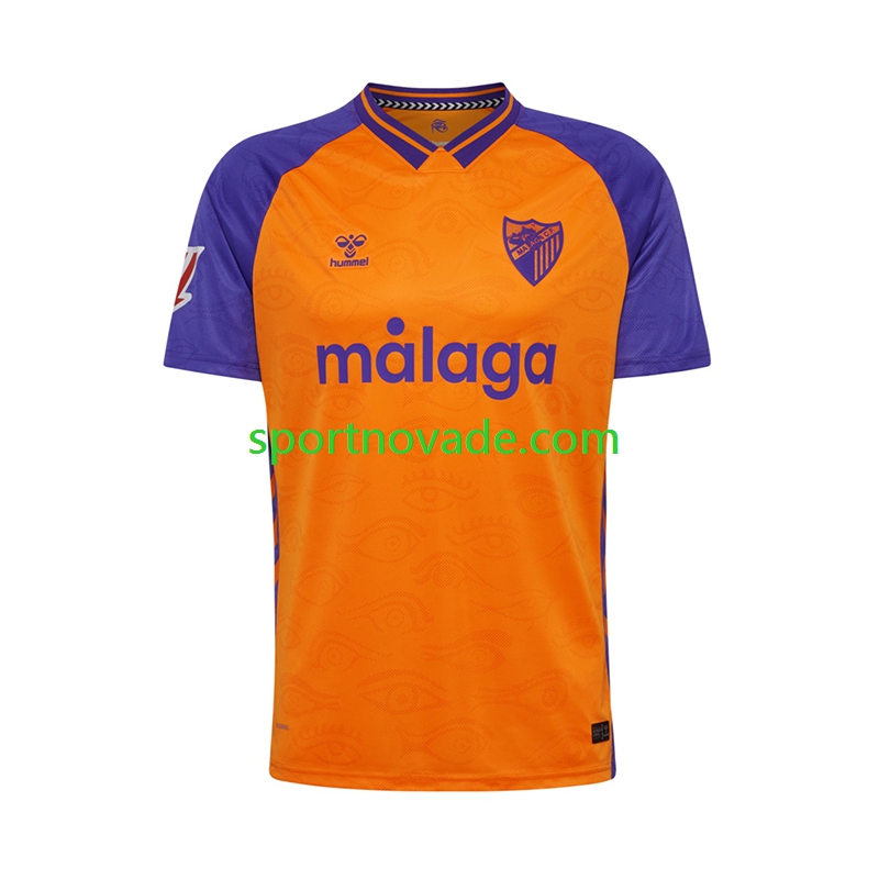 Málaga CF Dritt Trikot Herren Kurzarm 2025-2026