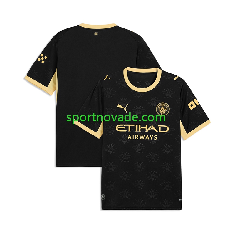 Manchester City Auswärts Trikot Herren Kurzarm 2026-2027