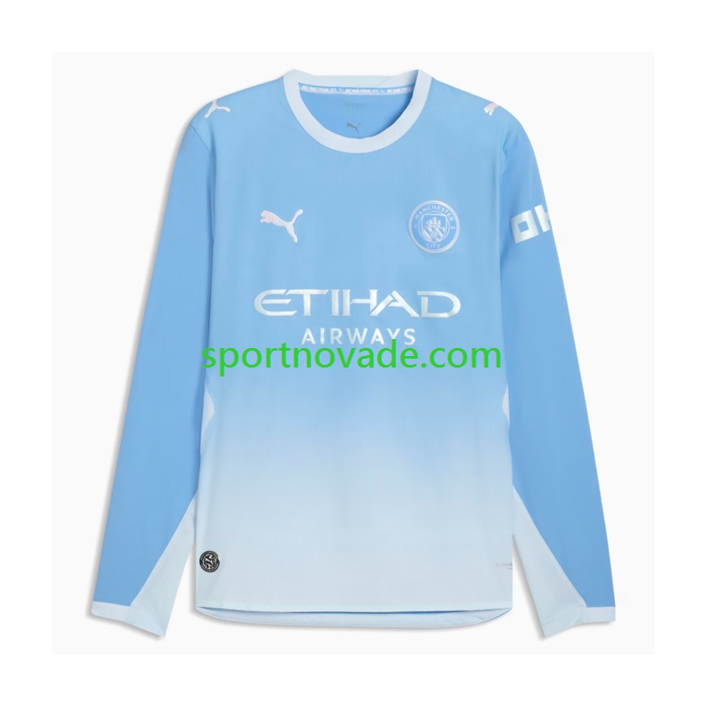 Manchester City Heim Trikot Herren Langarm 2026-2027