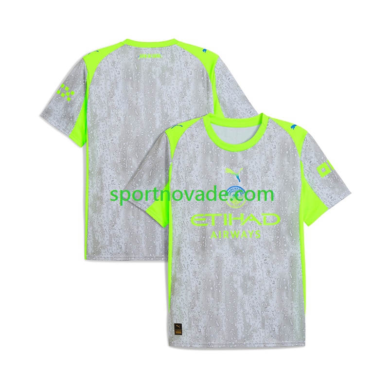 Manchester City Dritt Trikot Herren Kurzarm 2025-2026