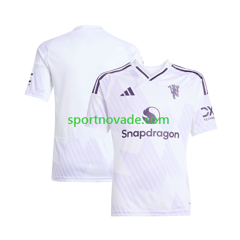 Manchester United Auswärts Trikot Herren Kurzarm 2025-2026