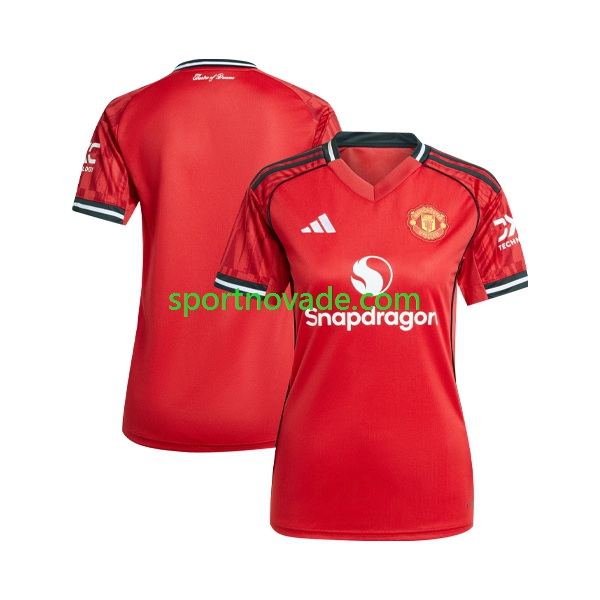 Manchester United Ladies Heim Trikot Kurzarm 2025-2026