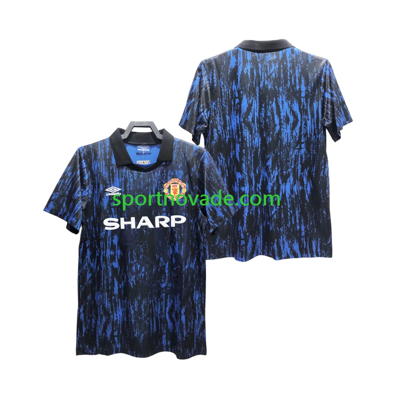 Manchester United Retro Heim Trikot Herren Kurzarm 1993