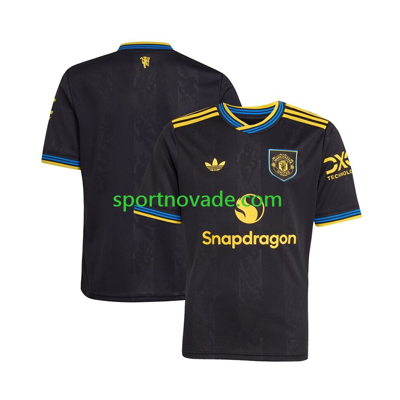 Manchester United Dritt Trikot Herren Kurzarm 2025-2026