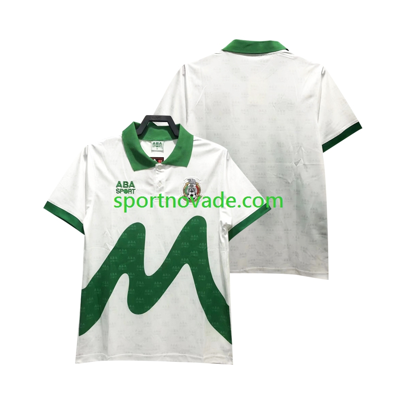 Mexiko Retro Auswärts Trikot Herren Kurzarm 1995