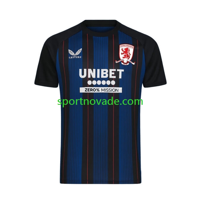 Middlesbrough Auswärts Trikot Herren Kurzarm 2025-2026