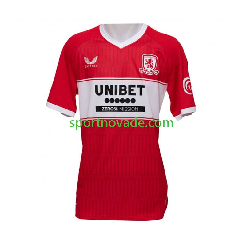 Middlesbrough Heim Trikot Herren Kurzarm 2025-2026