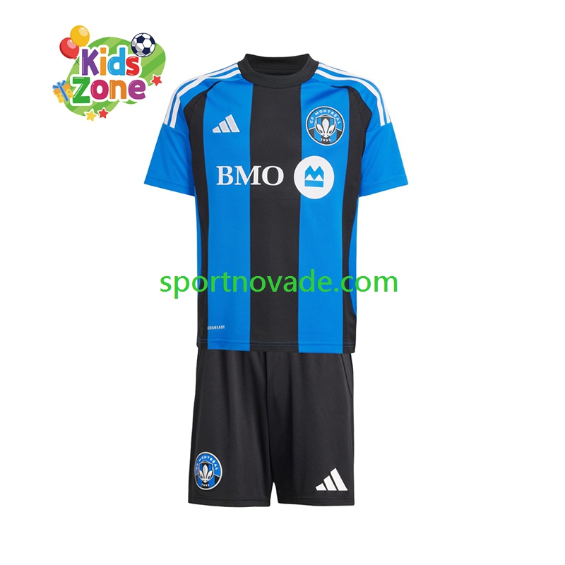 CF Montréal Heim Trikot Kinder Kurzarm 2025