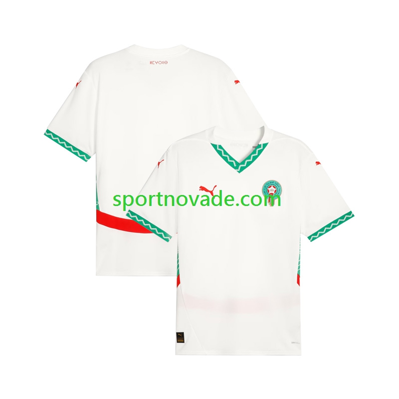 Marokko Auswärts Trikot Herren Kurzarm 2024