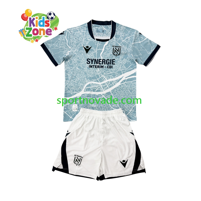 Nantes Auswärts Trikot Kinder Kurzarm 2025-2026