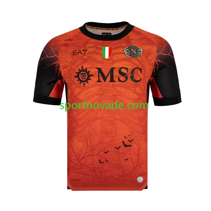 SSC Neapel Torwart Halloween Heim Trikot Herren Kurzarm 2025-2026