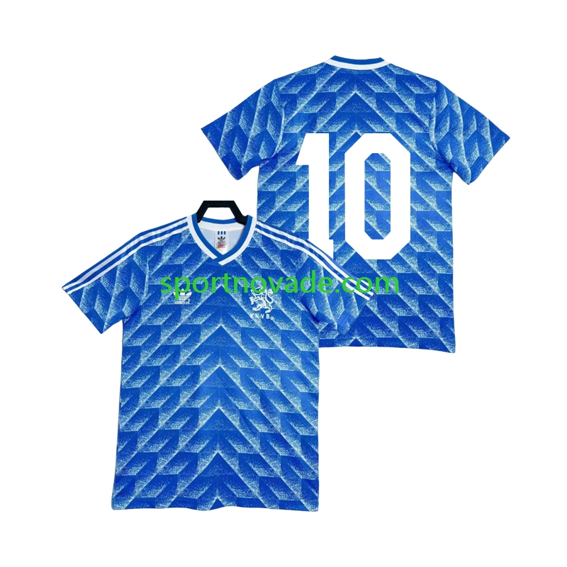 Niederlande 10 Retro Auswärts Trikot Herren Kurzarm 1998