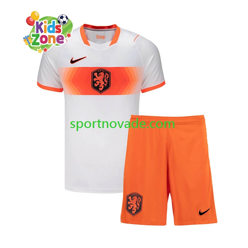 Niederlande Auswärts Trikot Kinder Kurzarm World Cup 2026