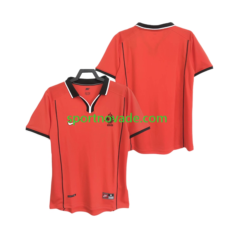 Niederlande Retro Heim Trikot Herren Kurzarm 1998