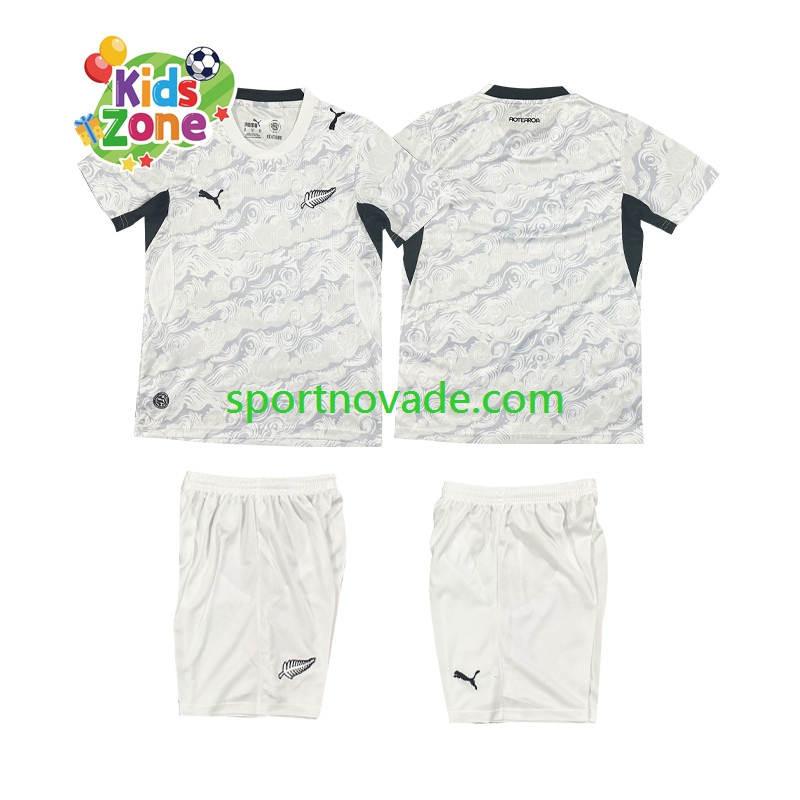 Neuseeland Heim Trikot Kinder Kurzarm 2026