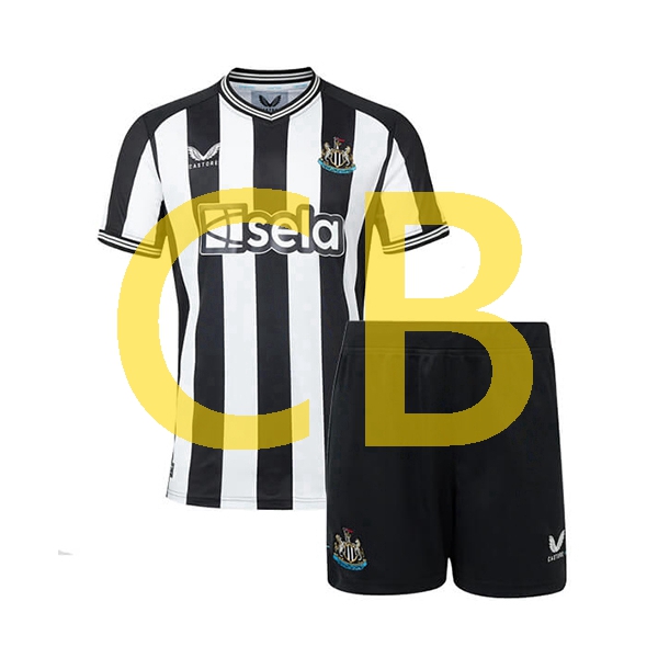 Newcastle United Heim Trikot Kinder Kurzarm 2023-2024