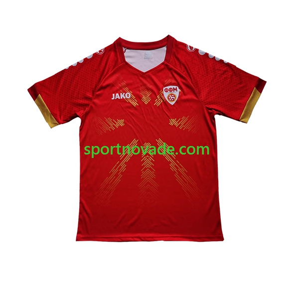 Nordmazedonien Heim Trikot Herren Kurzarm 2023
