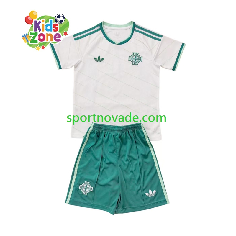 Nordirland Auswärts Trikot Kinder Kurzarm 2026
