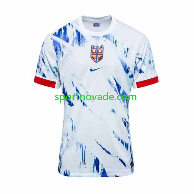 Norwegen Auswärts Trikot Herren Kurzarm 2024