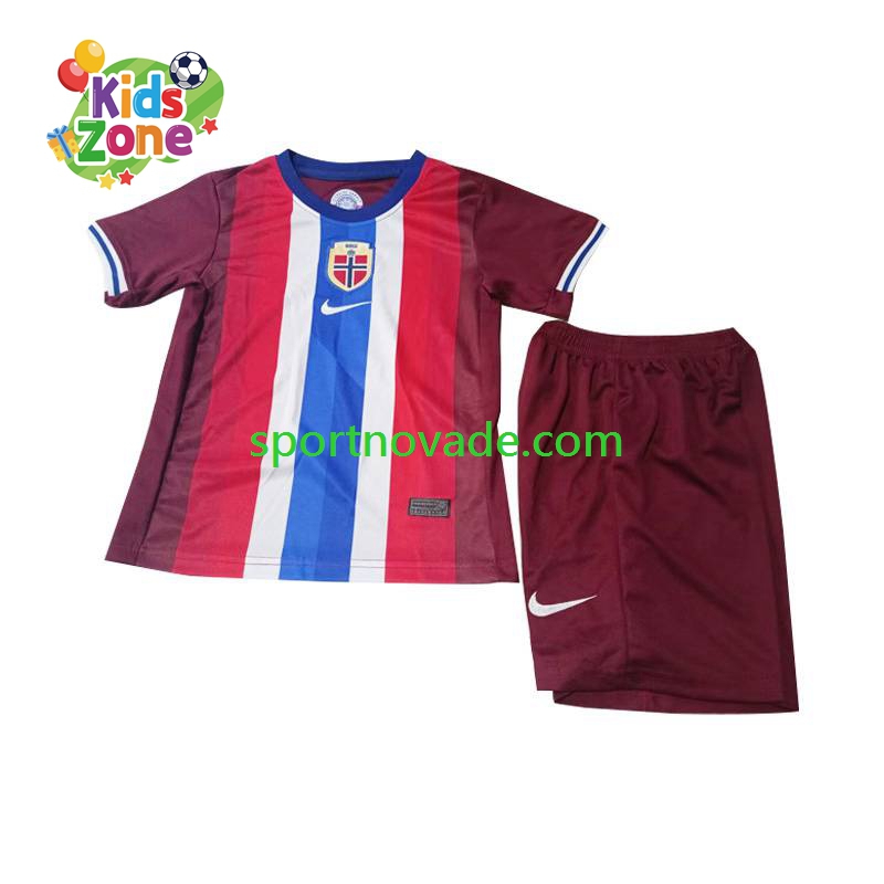 Norwegen Heim Trikot Kinder Kurzarm 2024
