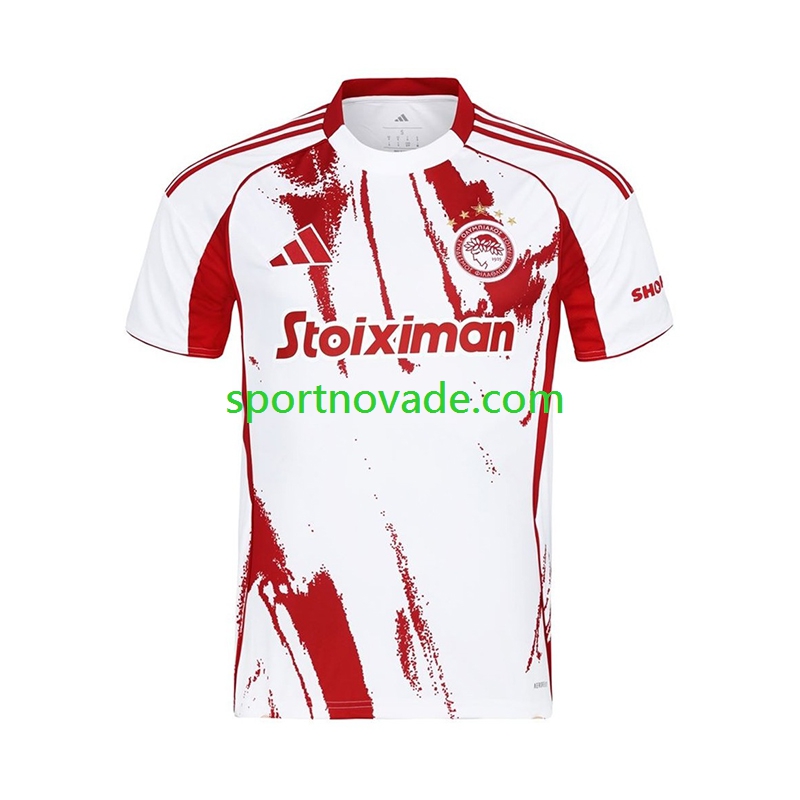 Olympiacos Auswärts Trikot Herren Kurzarm 2025-2026