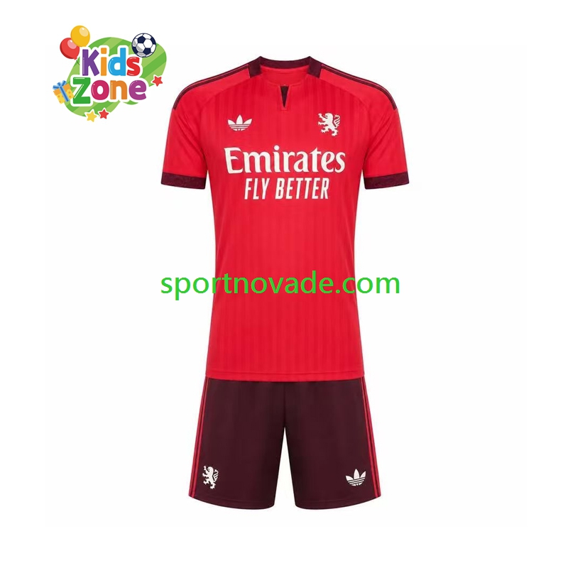 Olympique Lyon Heim Trikot Kinder Kurzarm 2026-2027