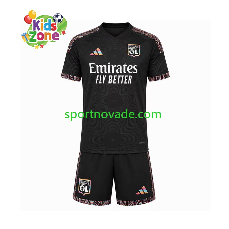 Olympique Lyon Dritt Trikot Kinder Kurzarm 2026-2027