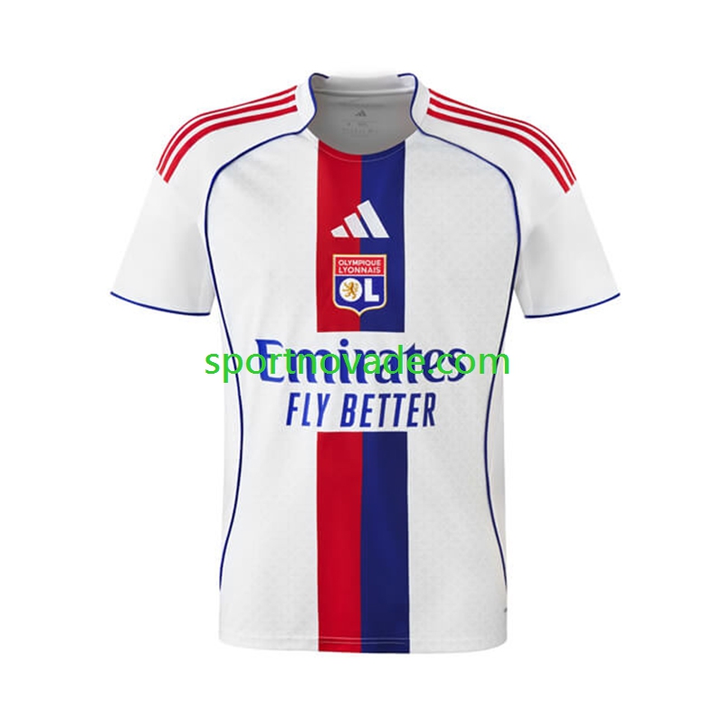 Olympique Lyon Heim Trikot Herren Kurzarm 2025-2026