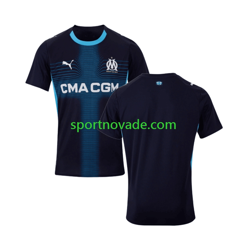 Olympique Marseille Auswärts Trikot Herren Kurzarm 2025-2026