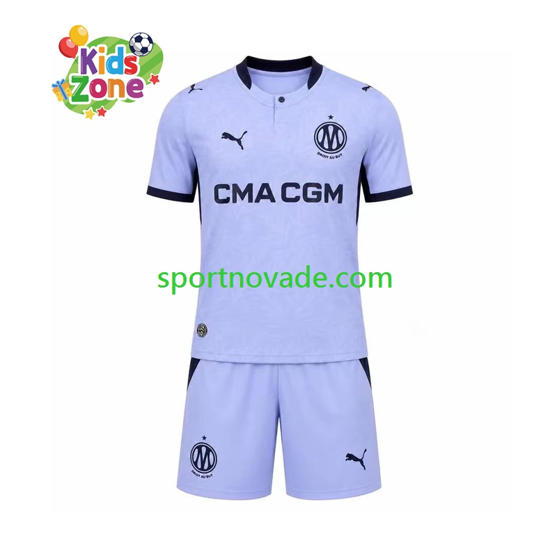 Olympique Marseille Dritt Trikot Kinder Kurzarm 2026-2027