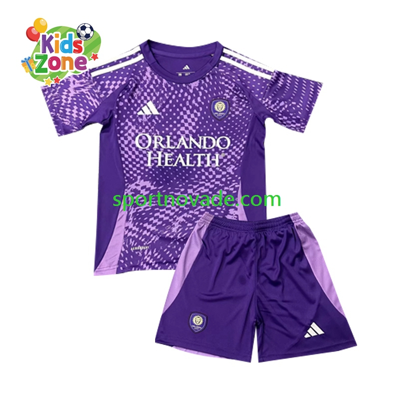 Orlando City SC Heim Trikot Kinder Kurzarm 2025