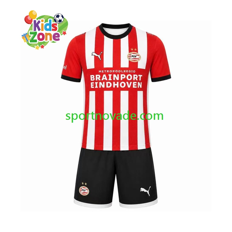 PSV Eindhoven Heim Trikot Kinder Kurzarm 2026-2027