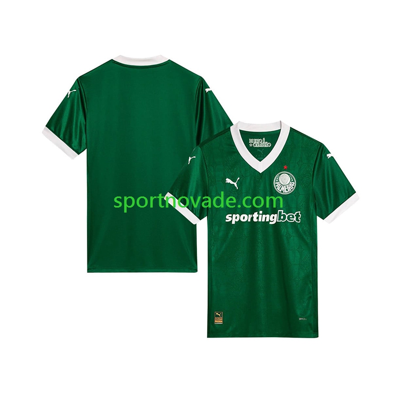 Palmeiras Heim Trikot Herren Kurzarm 2025-2026