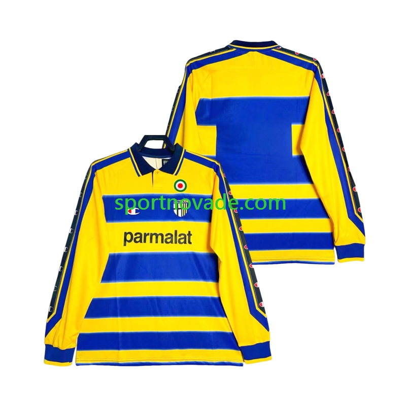 Parma Retro Heim Trikot Herren Langarm 1999 2000