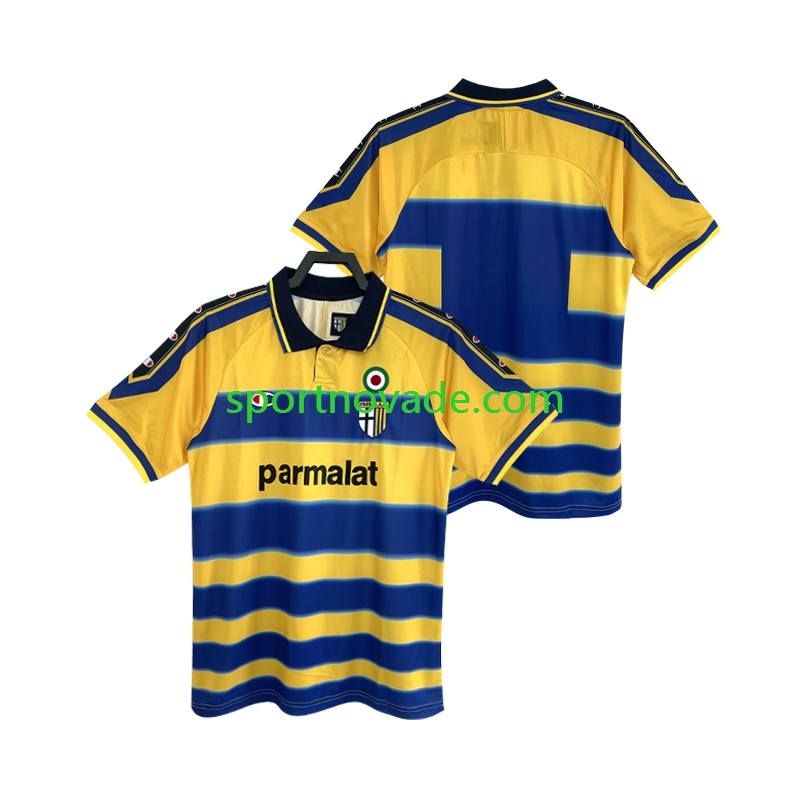 Parma Retro Heim Trikot Herren Kurzarm 1999 2000