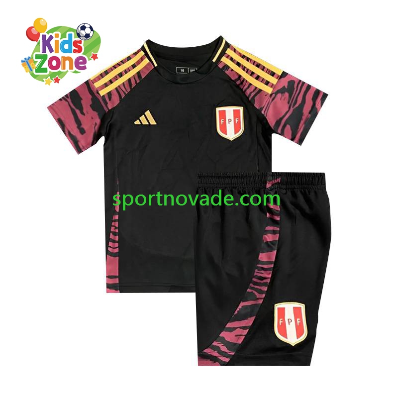 Peru Copa America Auswärts Trikot Kinder Kurzarm 2024